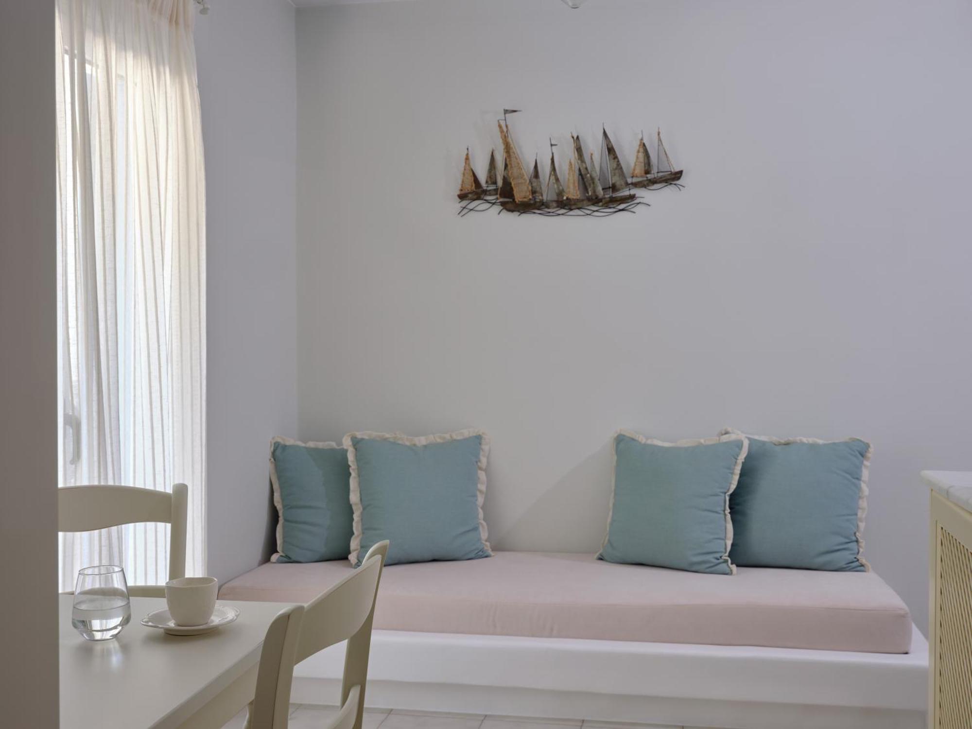 Appartement Aelia à Áyios Pétros Chambre photo